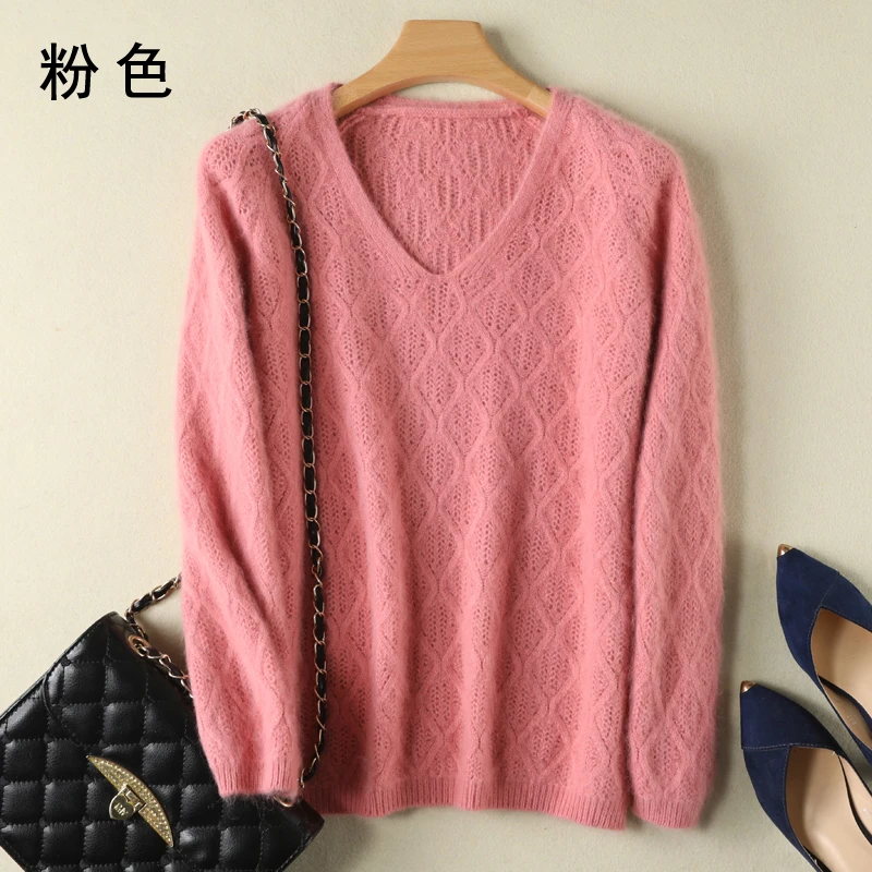 2020 New Super Warm Pure Mink Cashmere Sweaters