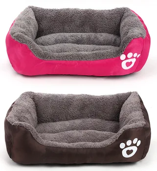 

Soft Pet Bed Warm Pet bed linen For Small Medium Large Dog Pet Bed For Dogs Washable House For Cat Puppy Cotton Kennel Wash
