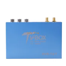 DVB-T автомобильный мобильный цифровой Декодер каналов кабельного телевидения, Двойные тюнеры HEVC/H.265 DVB-T2 ТВ приемник, автомобильного HDMI ТВ коробка, MPEG-1,-2-4 лет, H.264