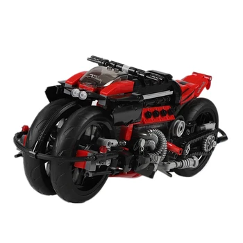 

680PCS Assembled Racing Locomotive Motorcycle Model Building Blocks Educational Children's Toys