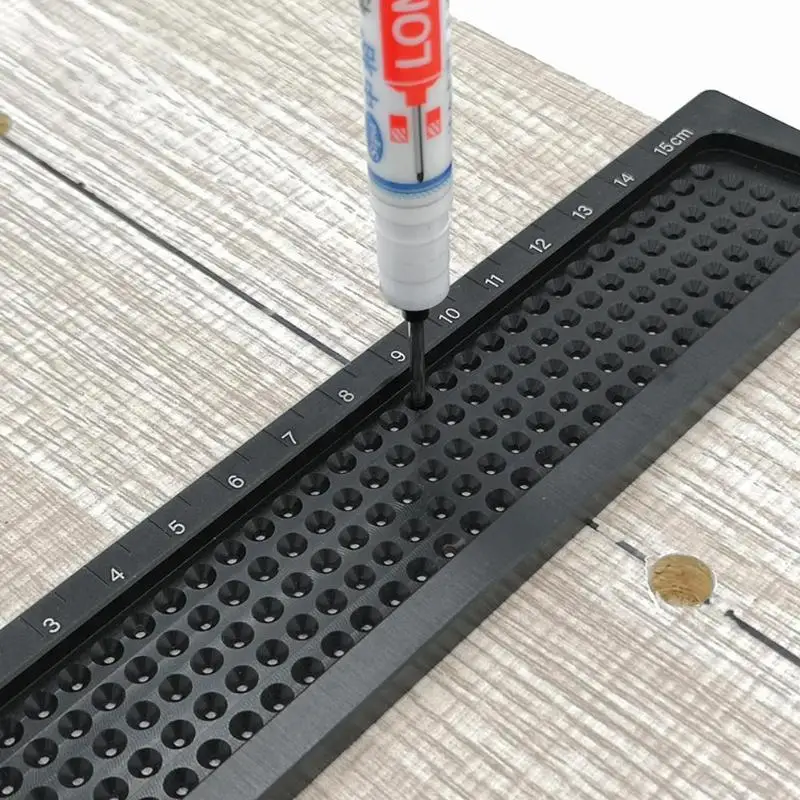 T-type Scriber деревообрабатывающая линейка, измерительный инструмент из алюминиевого сплава линейка DIY деревообрабатывающий измерительный