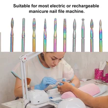 Электрические инструменты для маникюра, пилки для педикюра, набор сверл для ногтей, инструмент для маникюра