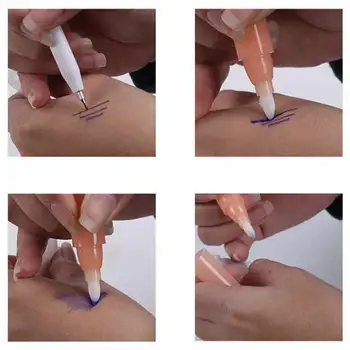 

Embroidery semi-permanent marker pen waterproof positioning pen eyebrow pencil lip liner waterproof