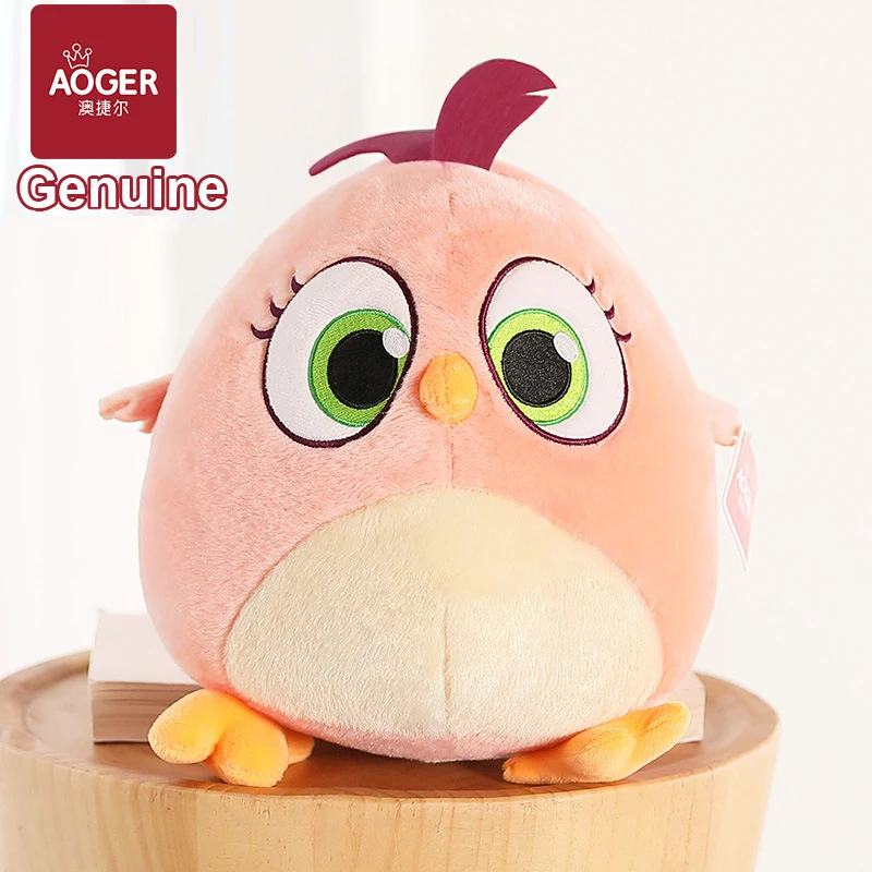 Tanie Autoryzowany zły Kawaii Birds Movie 2 pluszowe zabawki wypchane lalki z kartonu miękkie ptaki figurki zabawny prezent dla dziewczynek 7 cali 8 cali