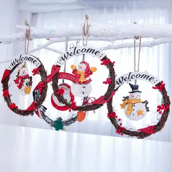 

Christmas Decoration Doll Wreath Christmas Tree Pendant Wooden Decorations Christmas Special Christmas Decorations For Home