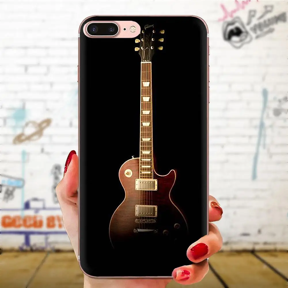Для Apple iPhone 4 4S 5 5C 5S SE 6 6S 7 8 11 Plus Pro X XS Max XR Мягкий Силиконовый ТПУ прозрачный крутой лучший гитарный усилитель Marshall