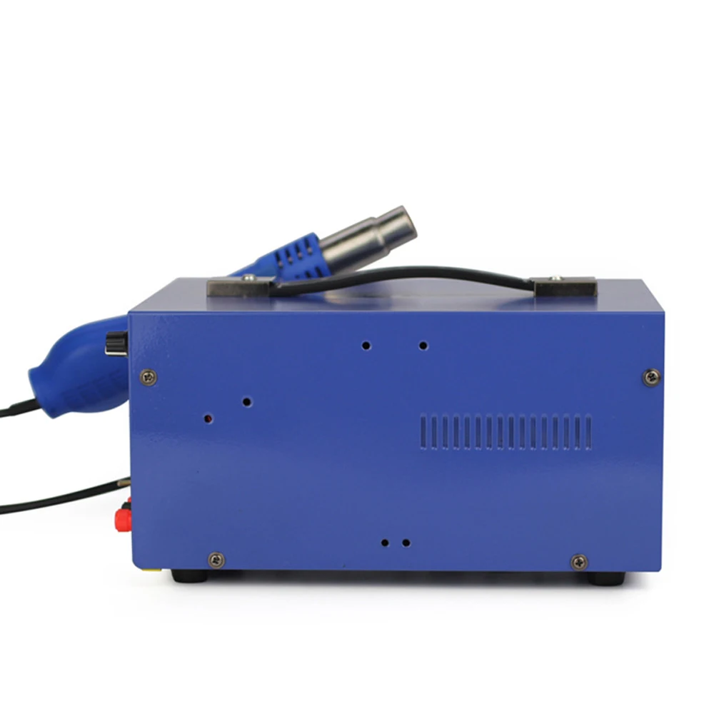 YIHUA 853D+ Высокая мощность горячего воздуха паяльная станция+ паяльник+ 15V3A Регулируемый источник питания для ремонта телефона паяльная станция