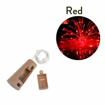 

Led Cork Light String Luminous Copper Wire Holiday Decoration Lights 10 Lights 15 Lights Battery Box Cork Lights