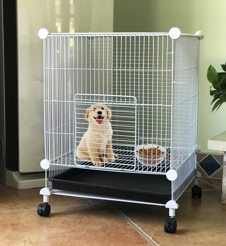 SOKOLTEC вольер для домашних животных забор для собак фитинг для кошек моча чаша манеж клетка продукты безопасности ворота для кролика с колесами