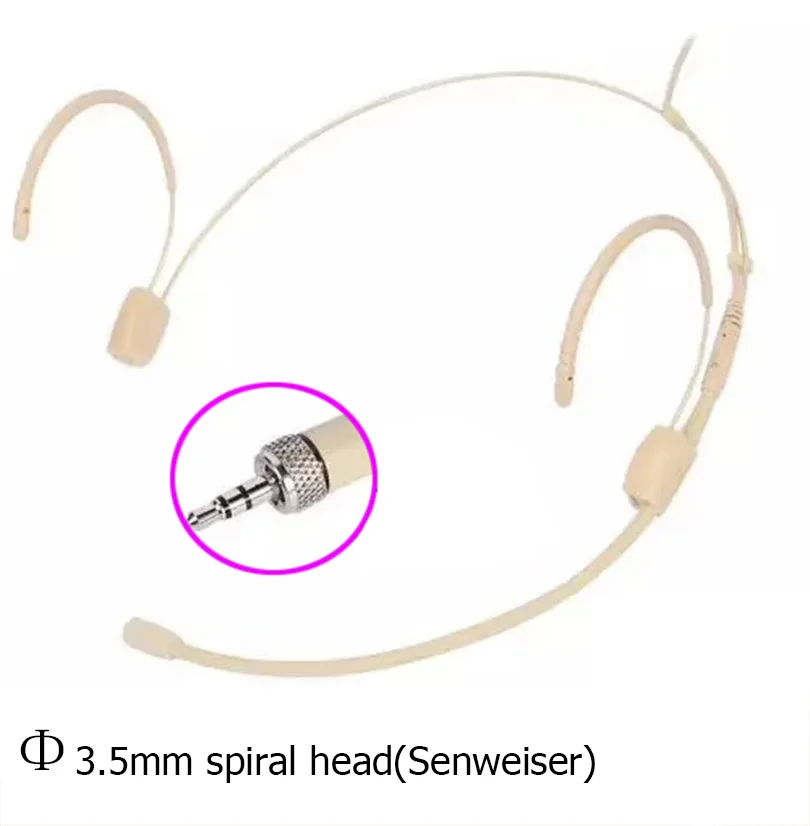 

Pro Wireless Headset Microphone for Wireless Bodypack