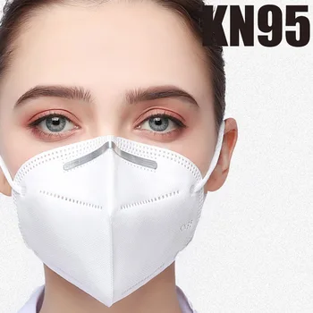 

100PCS Face Mask Adult Mask Reusable Mouth Masks Non Woven PM2.5 Face Masks Face Masks Free shipping
