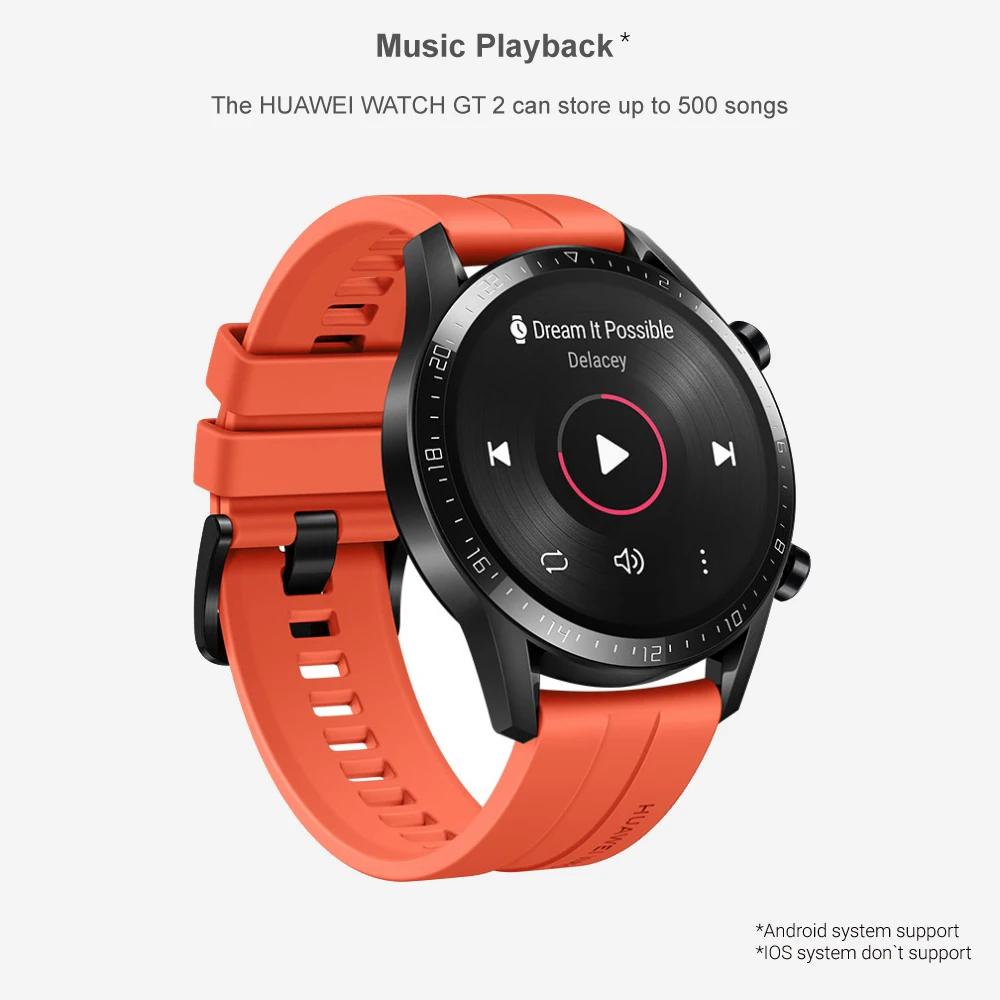 Смарт-часы huawei GT 2, Bluetooth 5,1, умные часы, 14 дней работы от батареи, телефонный звонок, частота сердечных сокращений для Android iOS