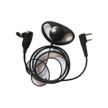 10xD Форма мягкий Ушные крючки для наушников Earpone гарнитуры микрофон для Kenwood BaoFeng двухстороннее радио GT-3 UV-82 UV-B5 UV-B6 Retevis RT-5R