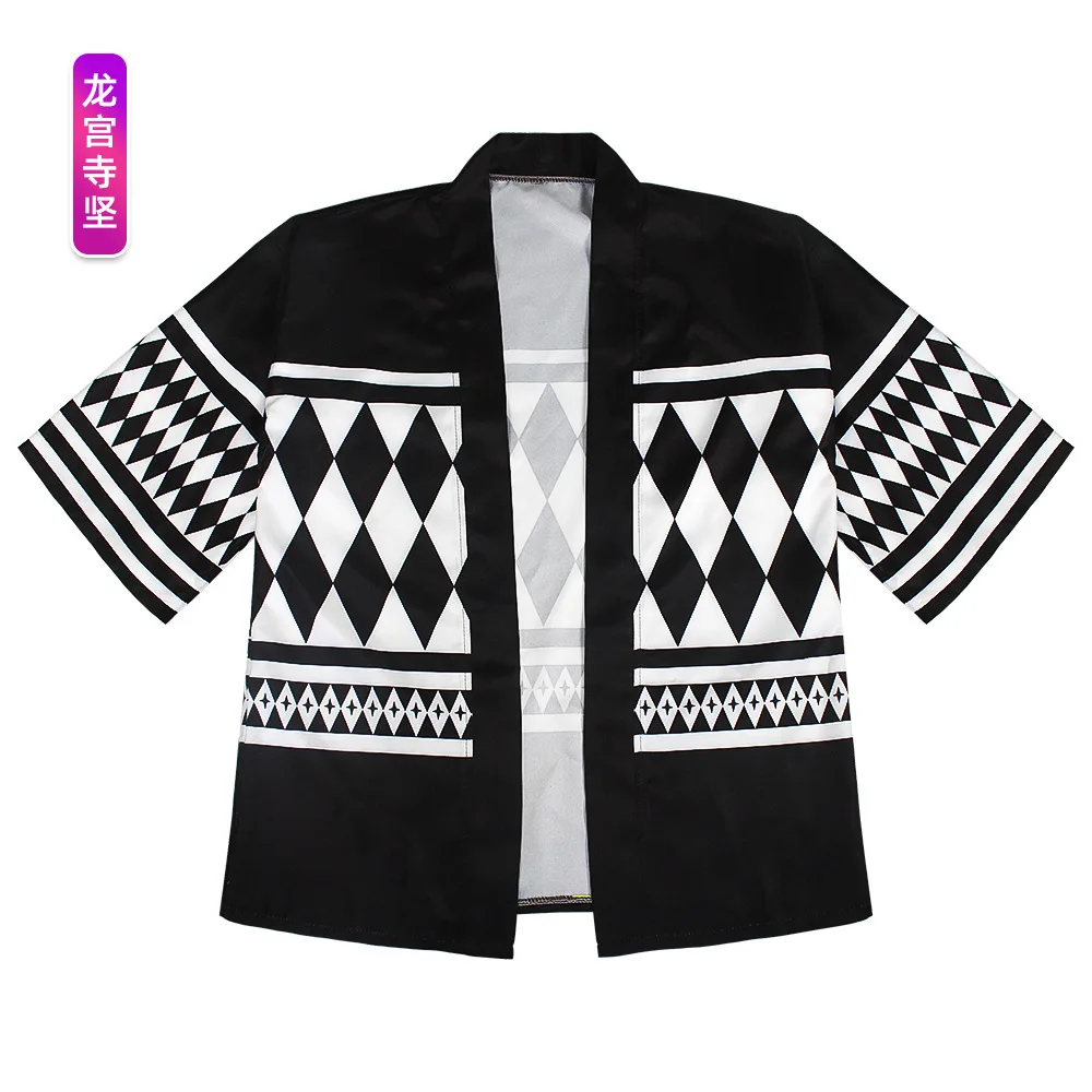 Anime Tokyo Revengers T-shirt Sano Manjirou Ken Ryuguji Haori Polyester Summer Short-sleeve Tees tops Cosplay Costume