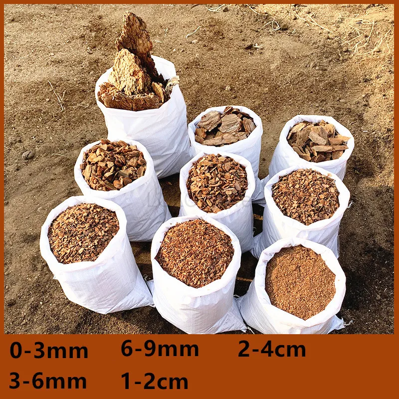 Natura Pine Bark Dendrobe Orchid Plants Zymotic Pine Tree Bark Fertilizer Long Time Last Cultivation Substrate