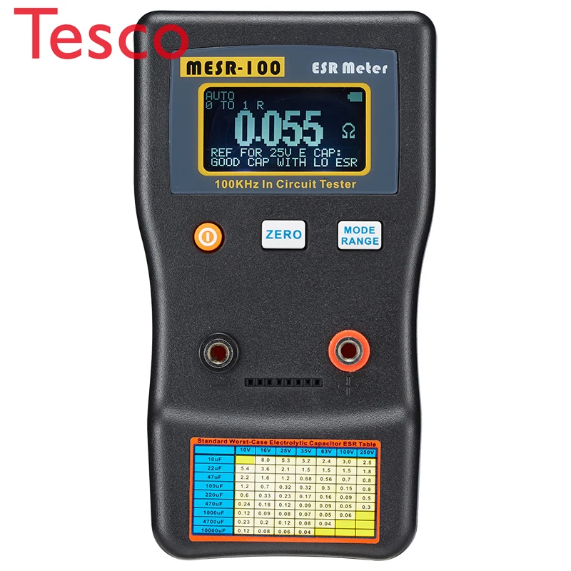 

On-line Measurement of Capacitance Internal Resistance MESR-100 Intelligent Edition of Digital Automatic Range Electrolytic