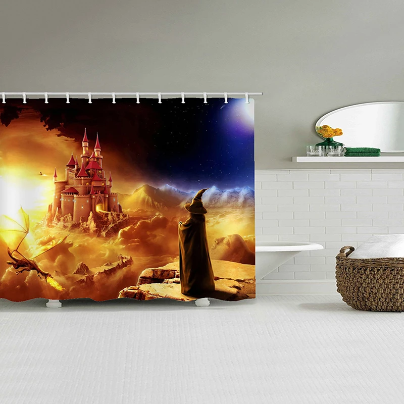 3D принт занавески для душа s Животные Слон занавески s для ванной комнаты декор по индивидуальному заказу размер изображения занавески для ванной оптом