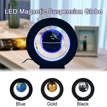 

Globe Lamp Tellurion Magnetic Levitation Globe Slap-Up Novelty Romantic O-Shaped Floating Gift Decoration Furniture DIY