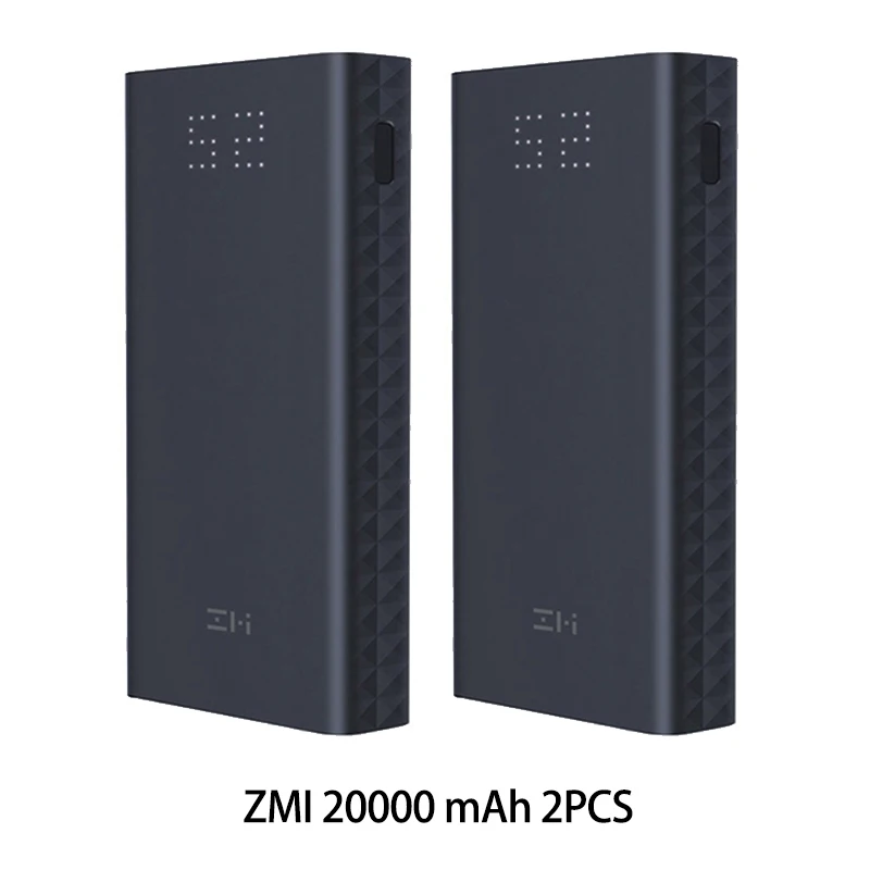 ZMI power Bank 20000 мАч 15000 мАч USB PD внешний аккумулятор портативный зарядный концентратор QC 3,0 зарядное устройство 18650 power bank - Цвет: 07