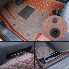 3D Роскошные слякоть коврики коврик для ног коврик для 16-18 VW Volkswagen Tiguan