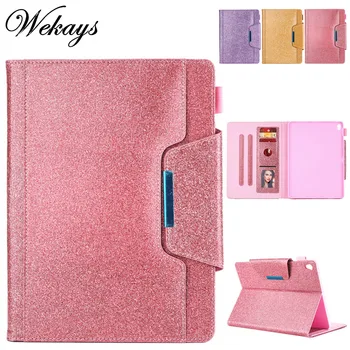 

Wekays Coque Cover For Apple Pad iPad Pro 11 inch Glitter Bling Leather Funda Case For iPad Pro 11 inch 2018 Cover Cases Shell