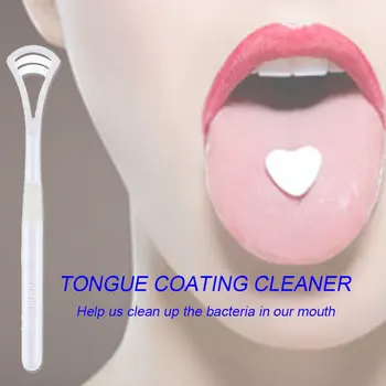 

Ergonomic Design Two-sided Design Colorful Optional Silicone Tongue Cleaner Cleaner Tongue Scraper Cleaner