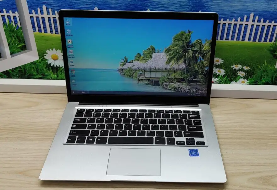 14.1 Inch Mini Laptop Intel CPU Windows 10 Notebook PC Fast RAM 128GB 256GB 512GB SSD 1000G HDD Optional 2