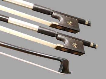 

Freeshipping Wtsfwf 25pcs/lot Full Size Stunning Violin Bow Carbon Fiber Bow Black Carbon Fiber Violin Bow