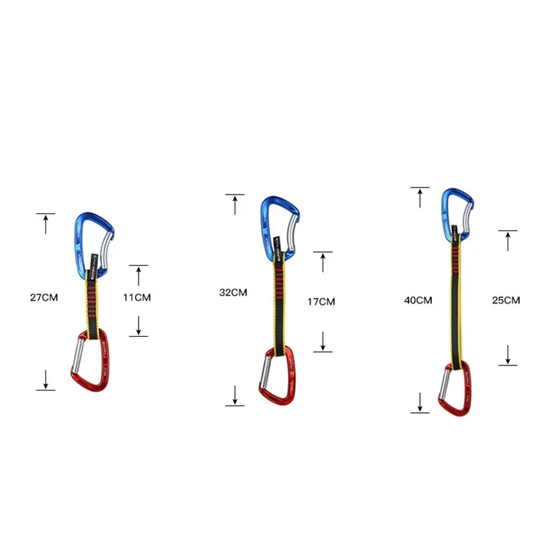 Equipment Carabiner Attachment Quickdraw Hanging Mountain Climbing Hiking