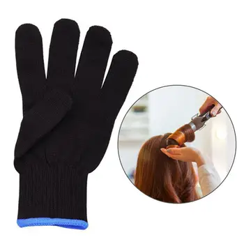 

1pc Heat Resistant Glove Hair Styling Blocking Curling Styling Hand Skin Care Protector Gloves Tool One Size Fits All