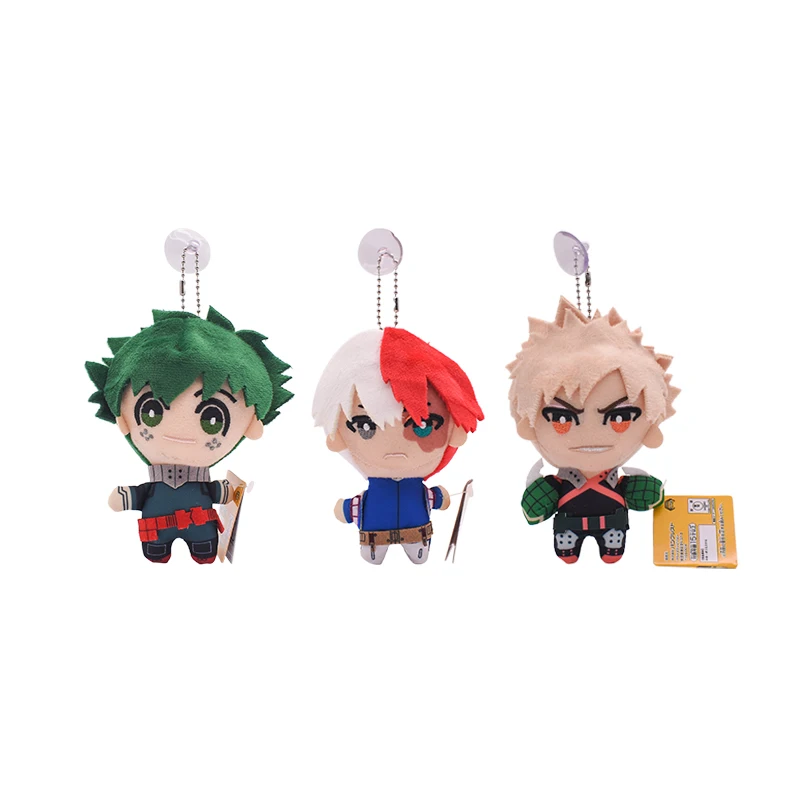 My Hero Academia Plush 6'' Todoroki Shoto Midoriya Izuku Bakugou