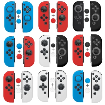 

Soft Silicone Case For Nintend Switch Protective Thumb Grip Caps For Nintend Switch Joy-Con Controller Anti-slip Case