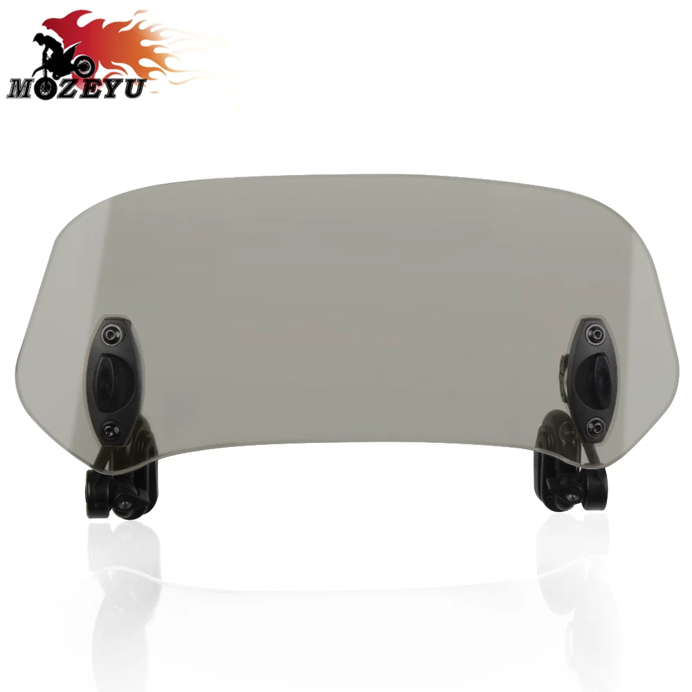 

Motorcycle Adjustable Clip On Windshield Extension Spoiler Blade Wind Deflector For BMW GSX-S125 ABS GSX-S750/ABS 17-19 GSX 750