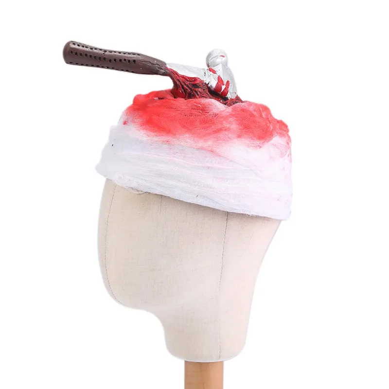 

Halloween Hats Masquerade Terrorist Wigs Cap Adult Kids Cosplay Costume Accessories Festival Party Fancy Dress Scene Props