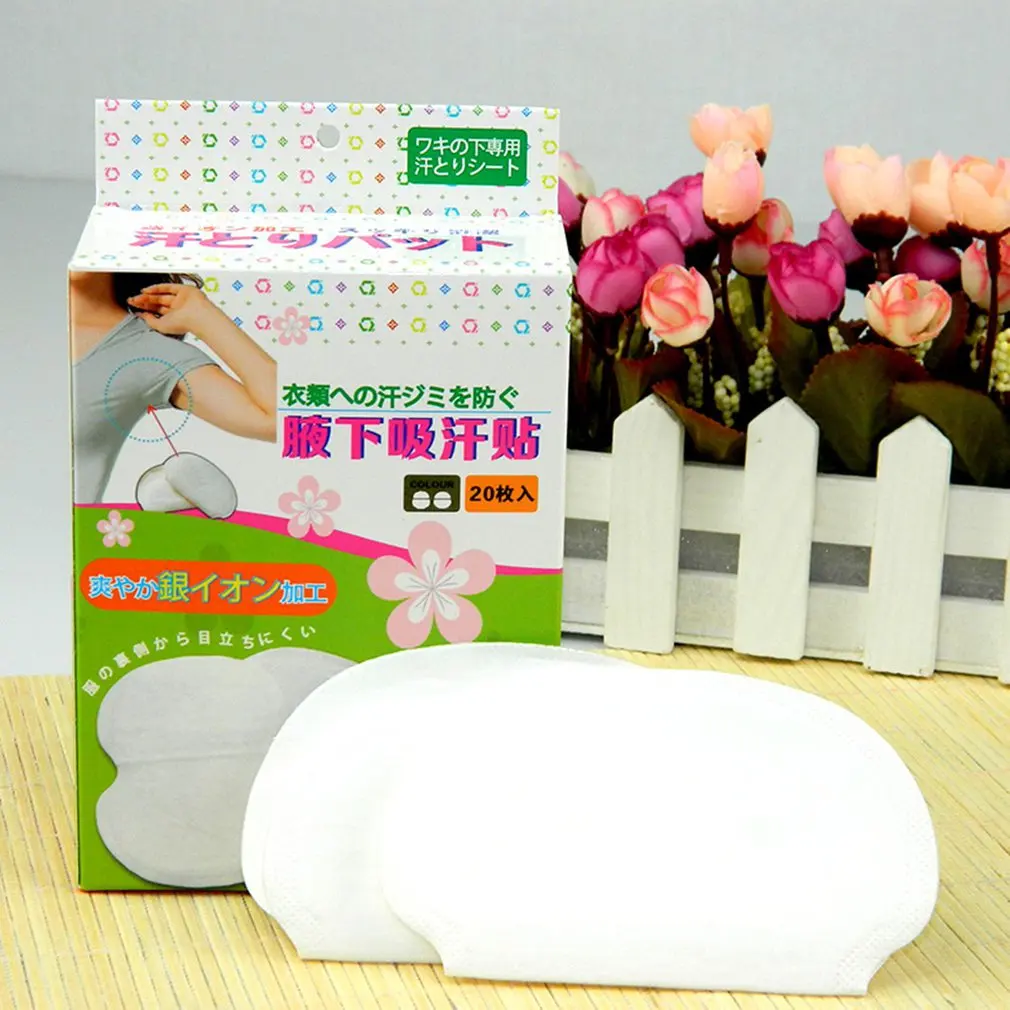 

isposable Underarm Sweat Pads For Clothing Anti Sweat Armpit Absorbent Pads Summer Deodorants Shield Stickers dropshipping