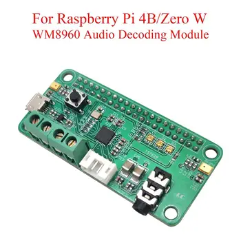 

Raspberry Pi Zero W WM8960 Audio Decoding Module Dual Mic Smart Speaker DIY Extension Board For Raspberry Pi 4B/3B/Zero W