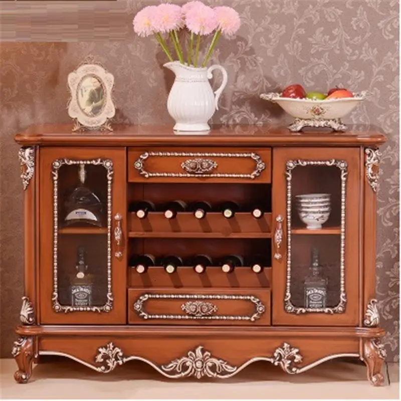MODEL H Шкаф для чая carito Konsolentisch Rangement Cocina Mesa Европейский Винтажный кухонный шкаф Meuble буфет приставные столы мебель - Цвет: MODEL H