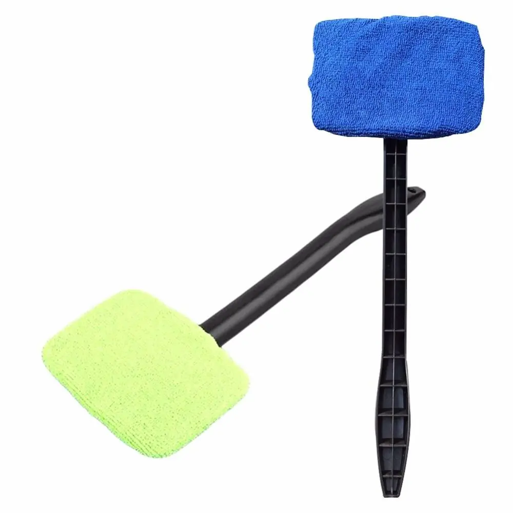 Microfiber Auto Car Windscreen Brush Window Cleaning Tool Cleaner Liquid Glass Shine Demist Defogging Color Randomly | Автомобили и