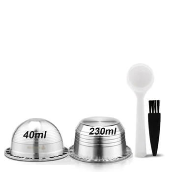 

4pcs Reusable Coffee Capsule Spoon Brush Kit For Nespresso Krups XN 9031 Coffeemaker Machine Accessories