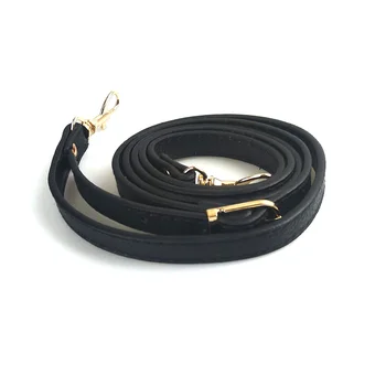 

120cm Women DIY Belts Adjustable Handbag Handle PU Leather Bags Strap Belts Buckle Shoulder Bag Accessories Long Belts Black Red