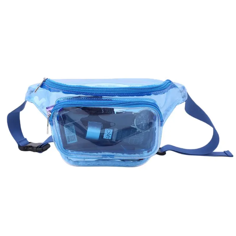 Прозрачный чехол для телефона из пвх кошелек Женская поясная сумка hip pack нагрудный дорожный прозрачный кошелек JUL29
