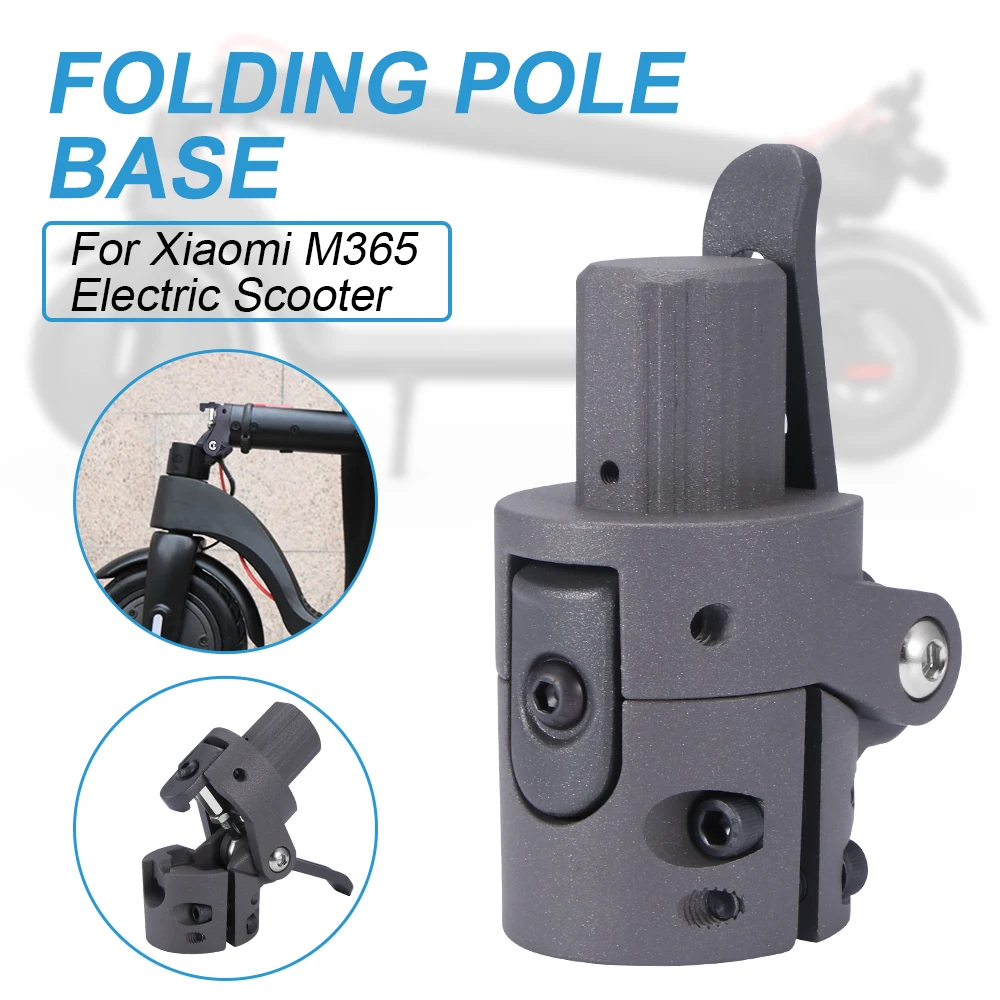 Electric Scooter for Xiaomi M365 Electric Folding Hook Rod Folding Pole Base Lock Screw Scooter Accessories Replacement Parts Ac