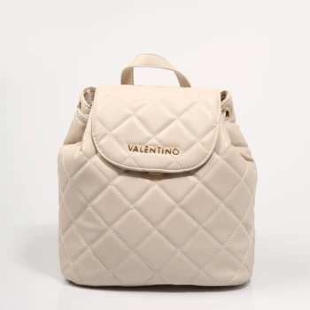 

VALENTINO MOCHILA ZAINO ECRU VBS3KK12 Ice leatherette-Ice BACKPACK 72391
