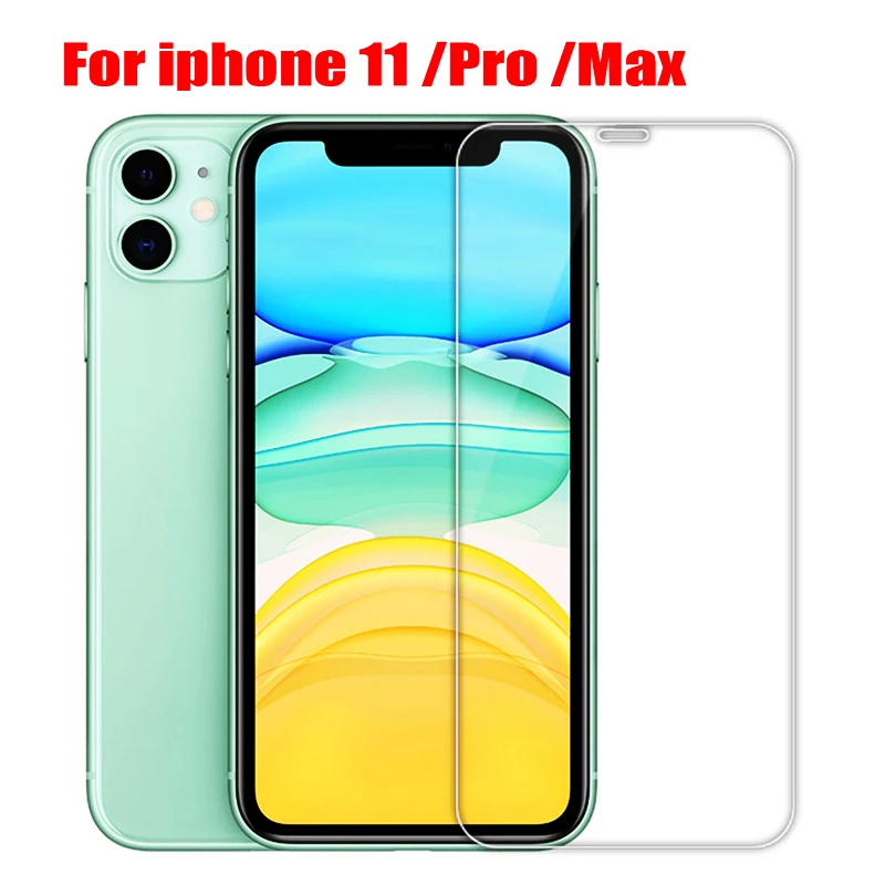 Стекло для iPhone 11 pro max xr защита экрана защитное стекло на Pro Max 7 8 6 s Plus X XS