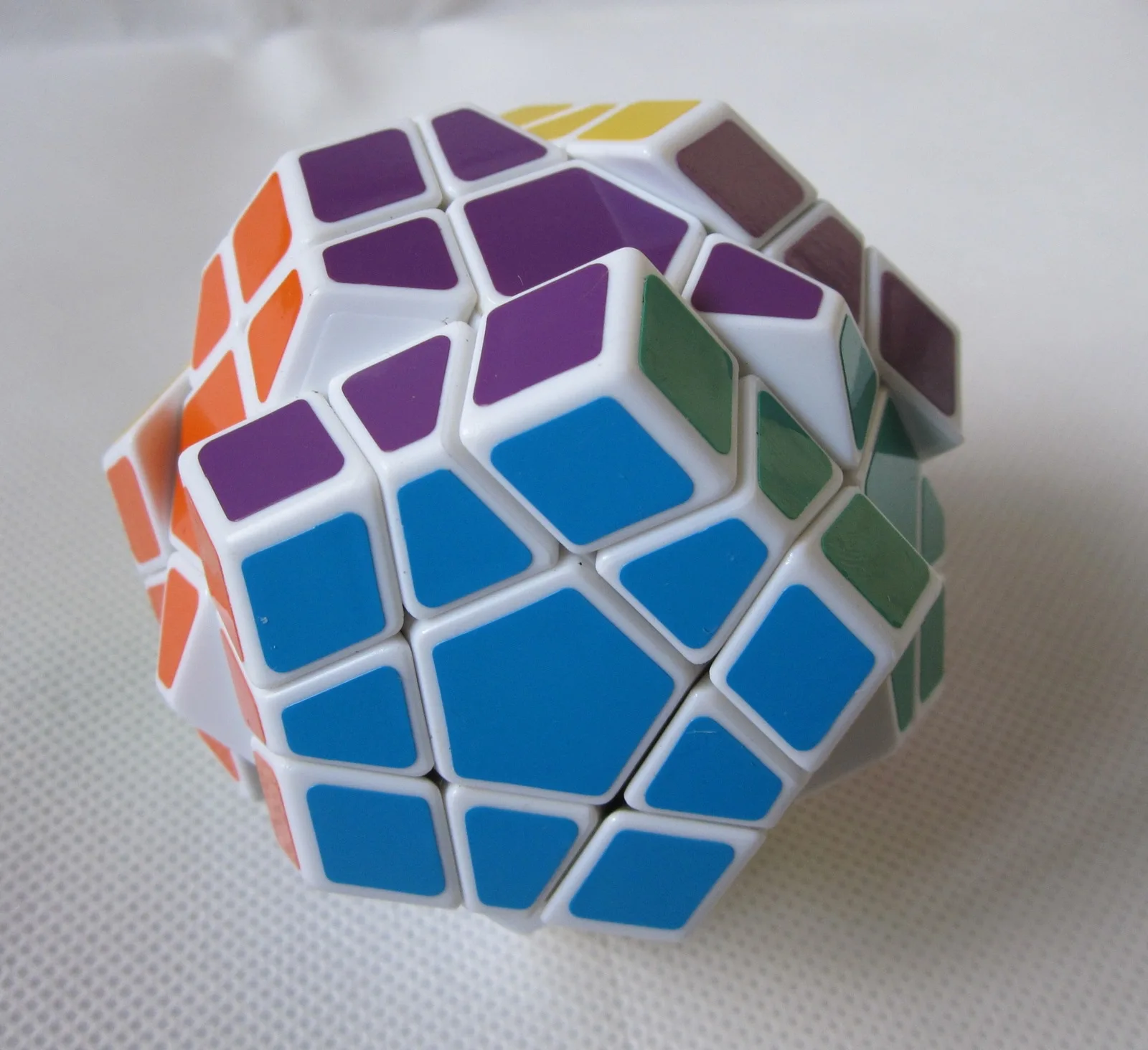 7099A-4 [Kathrine Five Magic Cube] 5 Кубик Рубика нестандартный куб 12 поверхности тела внутри с учебником