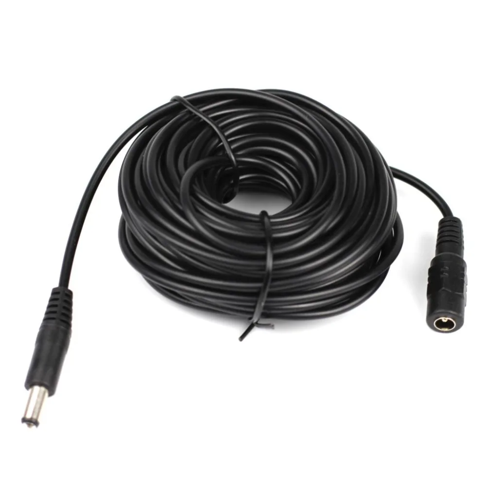 Oossxx Plug 10pc 10ft DC Power Supply 5.5mmx2.1mm 2.1mm Male To Female Extension Cable 515266 - Foto 2