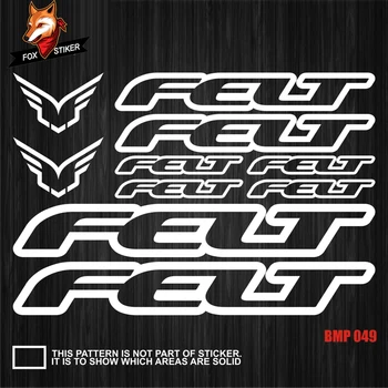 

Road Bike Mountain Bike MTB BMX Bicycle Frame Stickers Track Bike TT Bike Fat Bike Decal Reflective Stickers for FELT Stickers