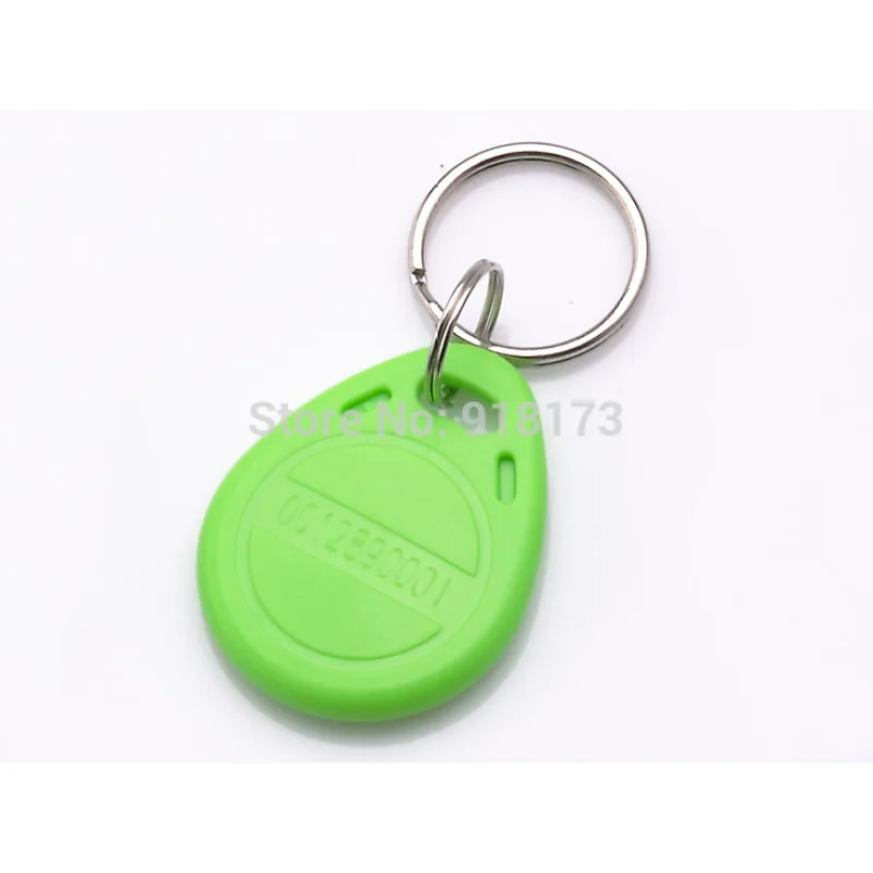 

100pcs RFID 125KHz Tag TK4100 EM4100 Proximity Keyfobs Tags RFID Card for Access Control Time Attendance