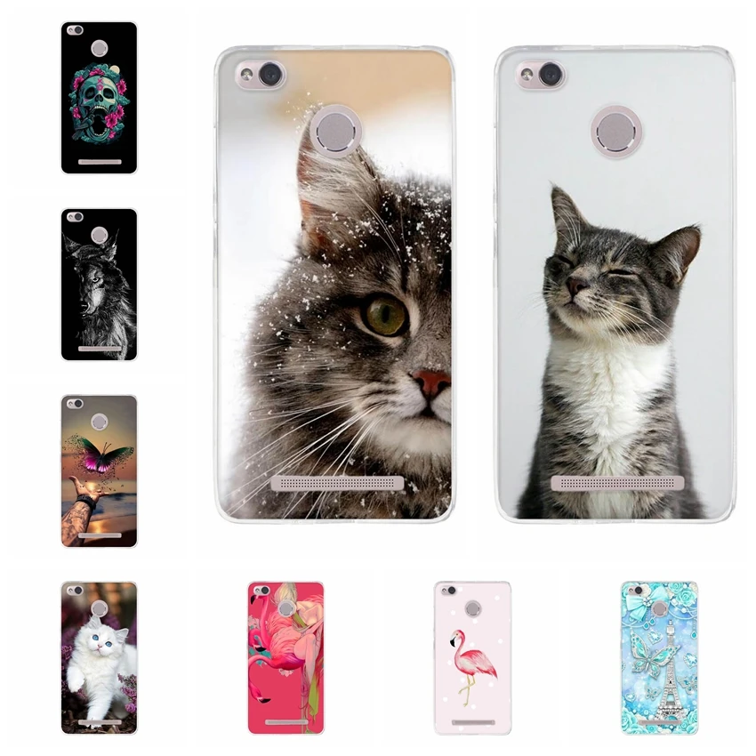 

TPU Case For Xiaomi Redmi 3 Case Redmi 3 3S 3 Pro Cover 5.0inch Soft Silicone Phone Cases For Fundas xiaomi Redmi 3 S Coque Capa