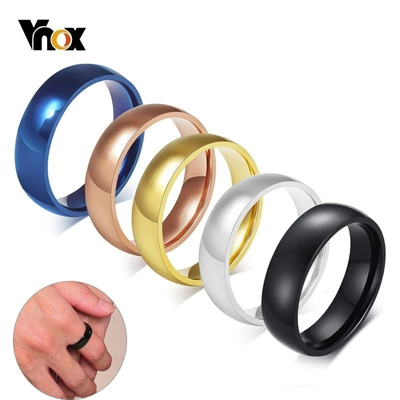 Vnox Anillo De Hombre Clásico Joyas De Boda De Hombre De De Vnox Anillo De Hombre Clásico Joyas De Boda De Hombre De De